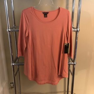 NWT M coral cotton top